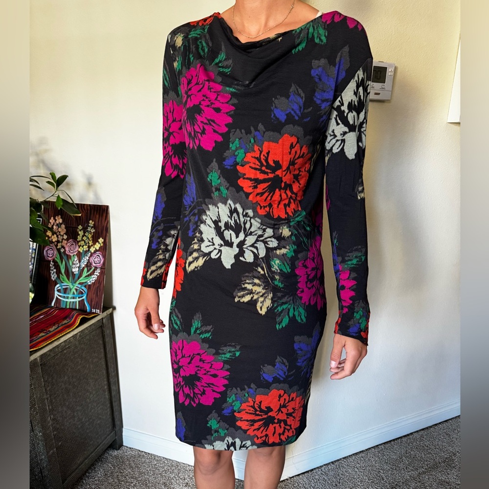 ETRO flower dress size L (ITA 48) size US12/14